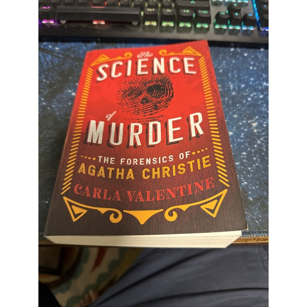 Sourcebooks The Science of Murder Book Adult OS Red Excellent Forensic History